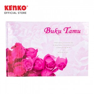 BUKU TAMU BT-2920-01 (Pink Flower)