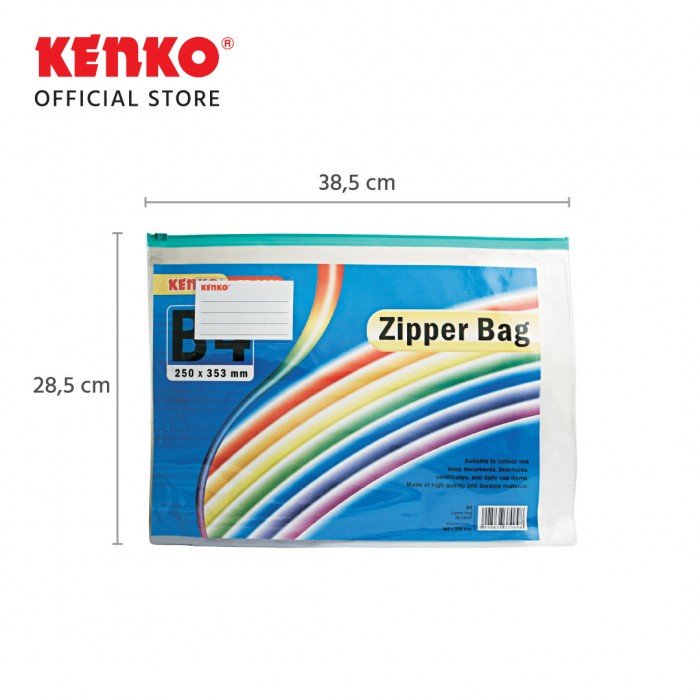 PVC ZIPPER BAG ZB-2839 B4